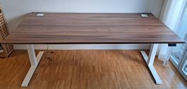Premium Höhenverstellbarer Stehtisch 200x100cm