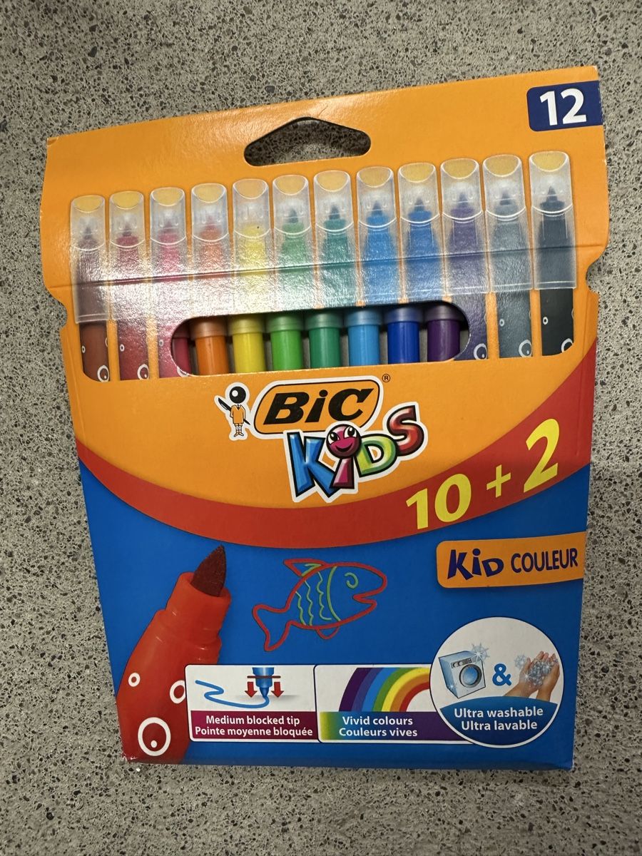 Bic Penna & Evidenziatori: NEU: Bic Kids Filzstifte – Nuovo (secondo la descrizione) da Zürich venduto da Freudefant