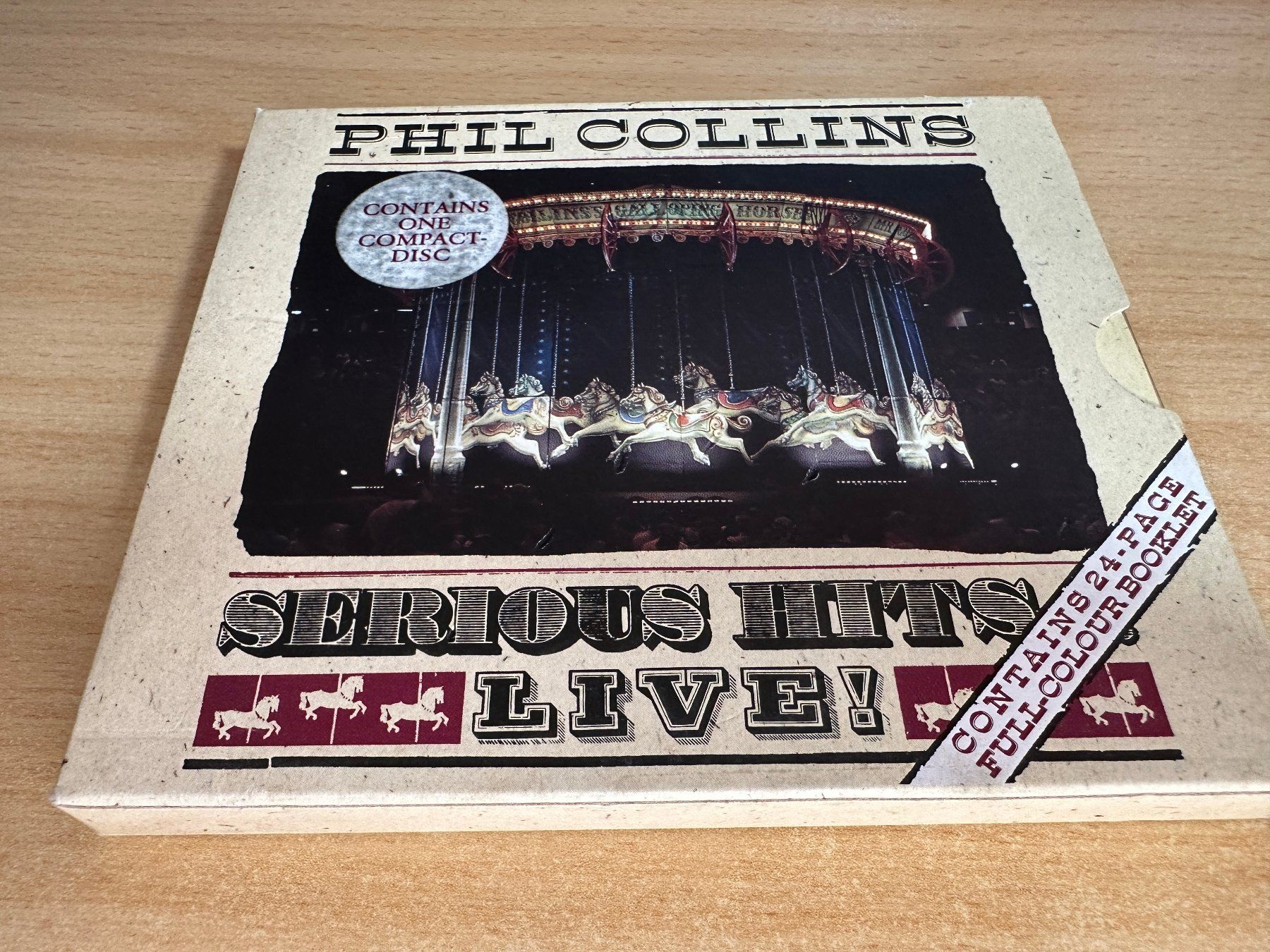 CD: Phil Collins – Serious Hits...Live! – Usato da Rikon im Tösstal venduto da Alpenmutz