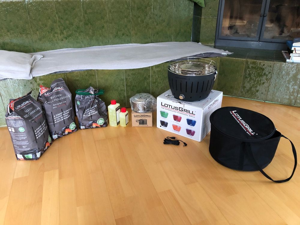 Lotusgrill Kohle Alternative