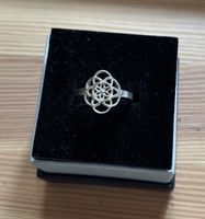 Ring Silber 925 Blume des Lebens