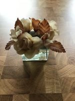 Kerzenständer mit Decoblume neu