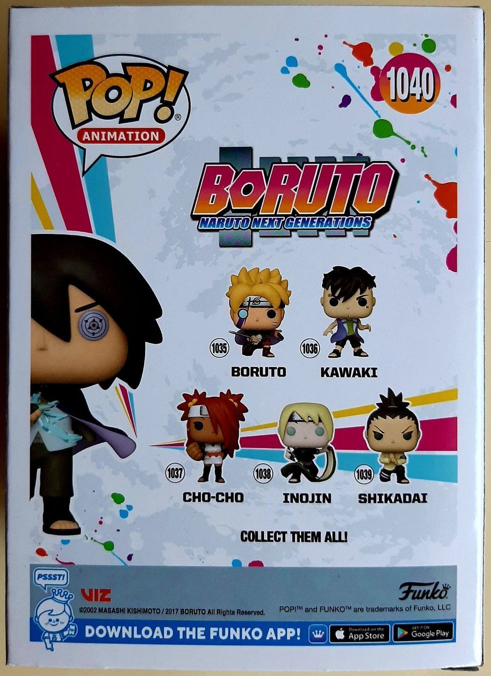 Funko Figuren: Funko Pop Boruto Sasuke GLOW CHASE – Neu und originalverpackt aus Montet (Glâne) von  1