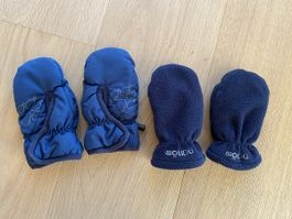 2 pairs kids' winter mittens, Gr. 2/4 ❄️🧤