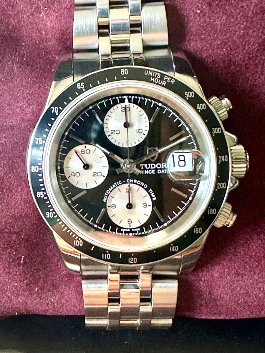 Tudor Orologi: Tudor Prince Date Chrono Ref. 79260P, with box – Usato da Pregassona venduto da antgiutra1974
