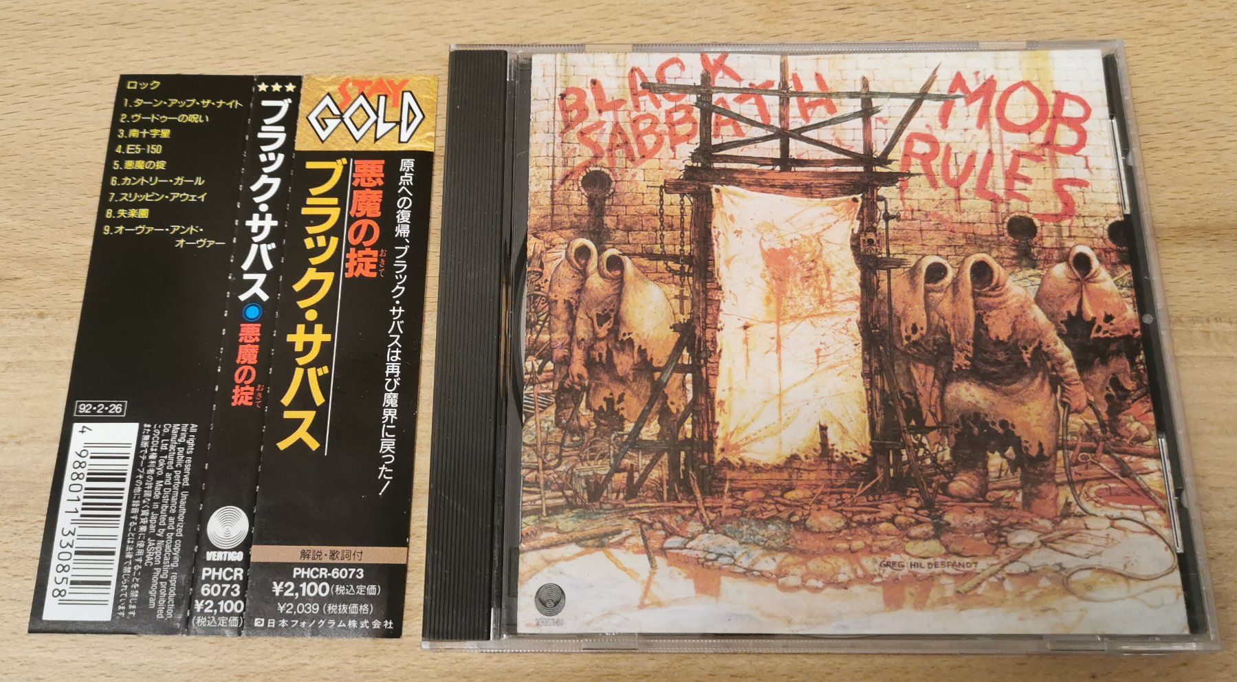 CD: BLACK SABBATH: Mob rules CD Original Japan Ronnie James Dio – Usato da Münchwilen TG venduto da Swb