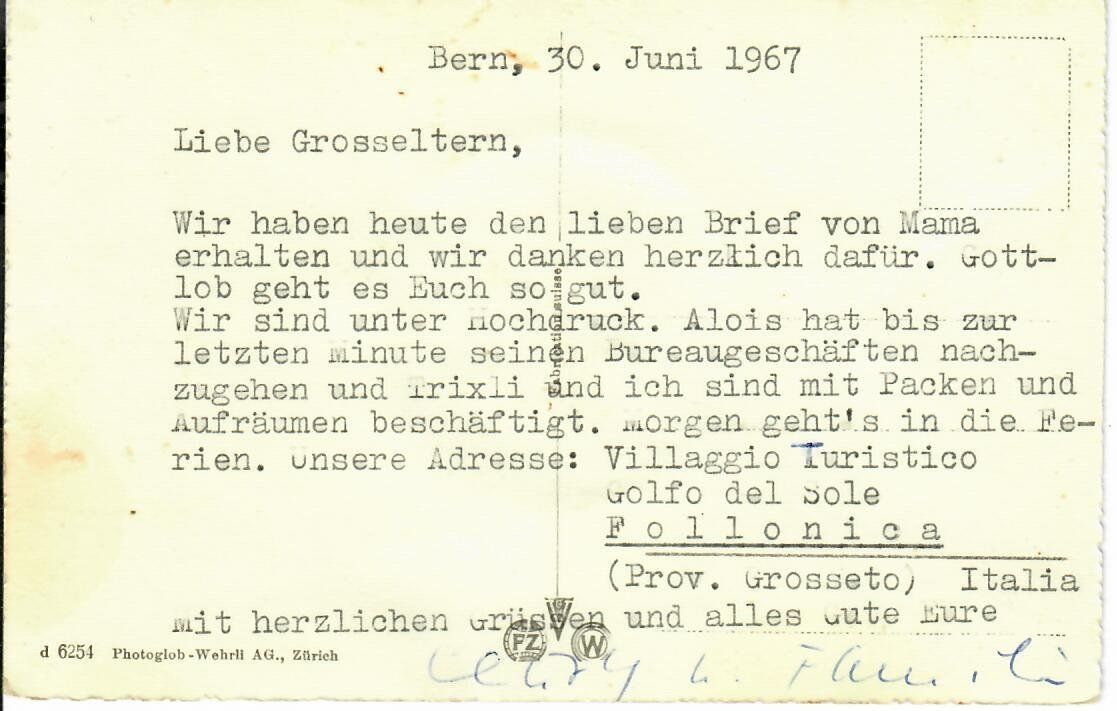 Cartoline postali: Sarnen – Usato da Hochdorf venduto da Ziegel-16 1