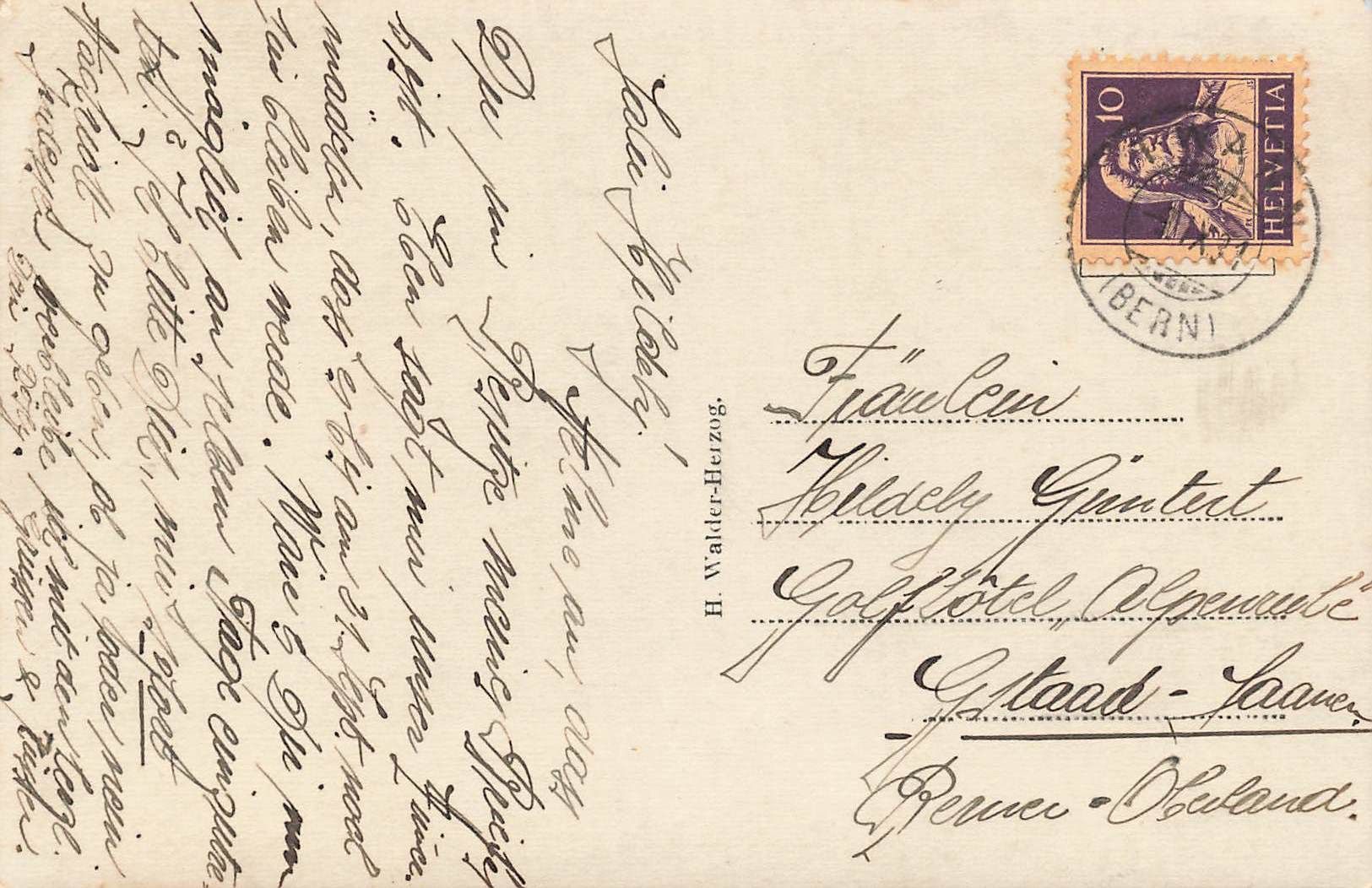 Cartes postales: Strand hotel engelberg – D'occasion à Biasca par Blenio71 1