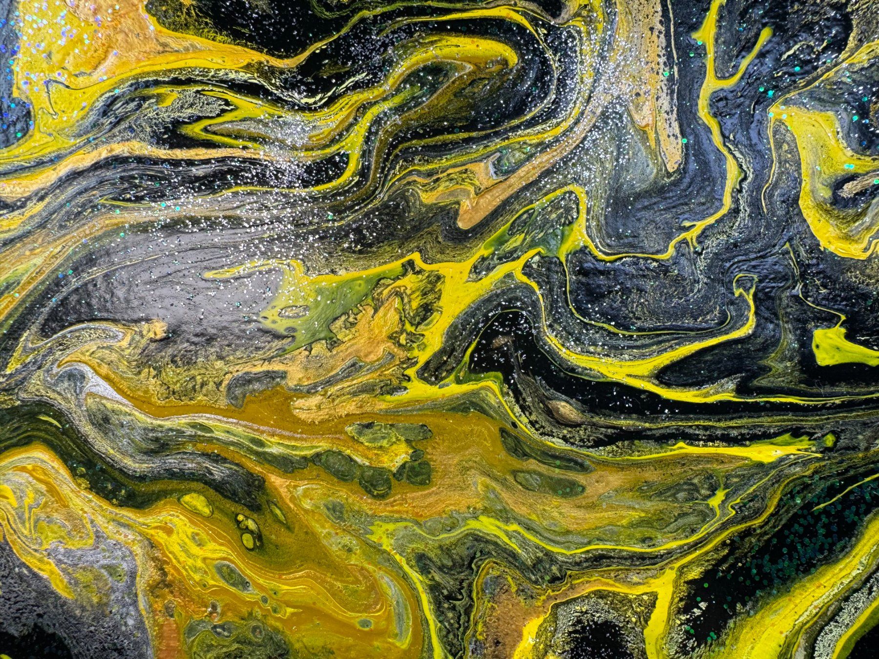 Dipinti: Acryl-Flüssigmalerei, rechteckig – Usato da Schlieren venduto da MayaSheng1983 1