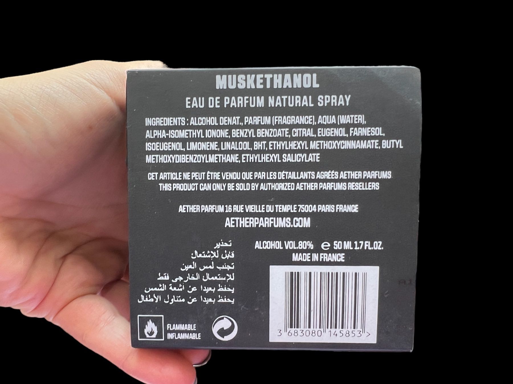 Profumi & Eau de Toilette: Muskethanol Aether 50 ml – Usato da Besazio venduto da tonpetitparfum 3
