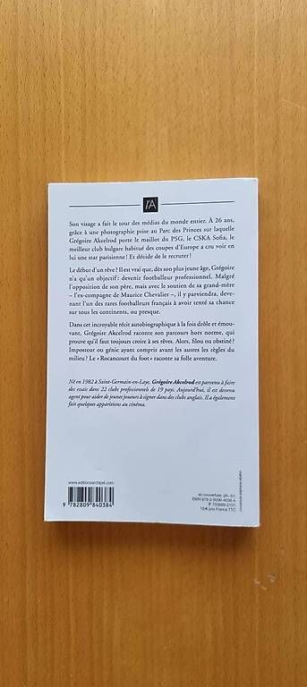 Libri: Pro à tout prix de Grégoire Akcelrod – Usato da Meyrin venduto da April73 1