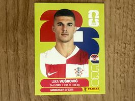 Panini WM 2026 Sticker Luka Vuskovic CRO 6