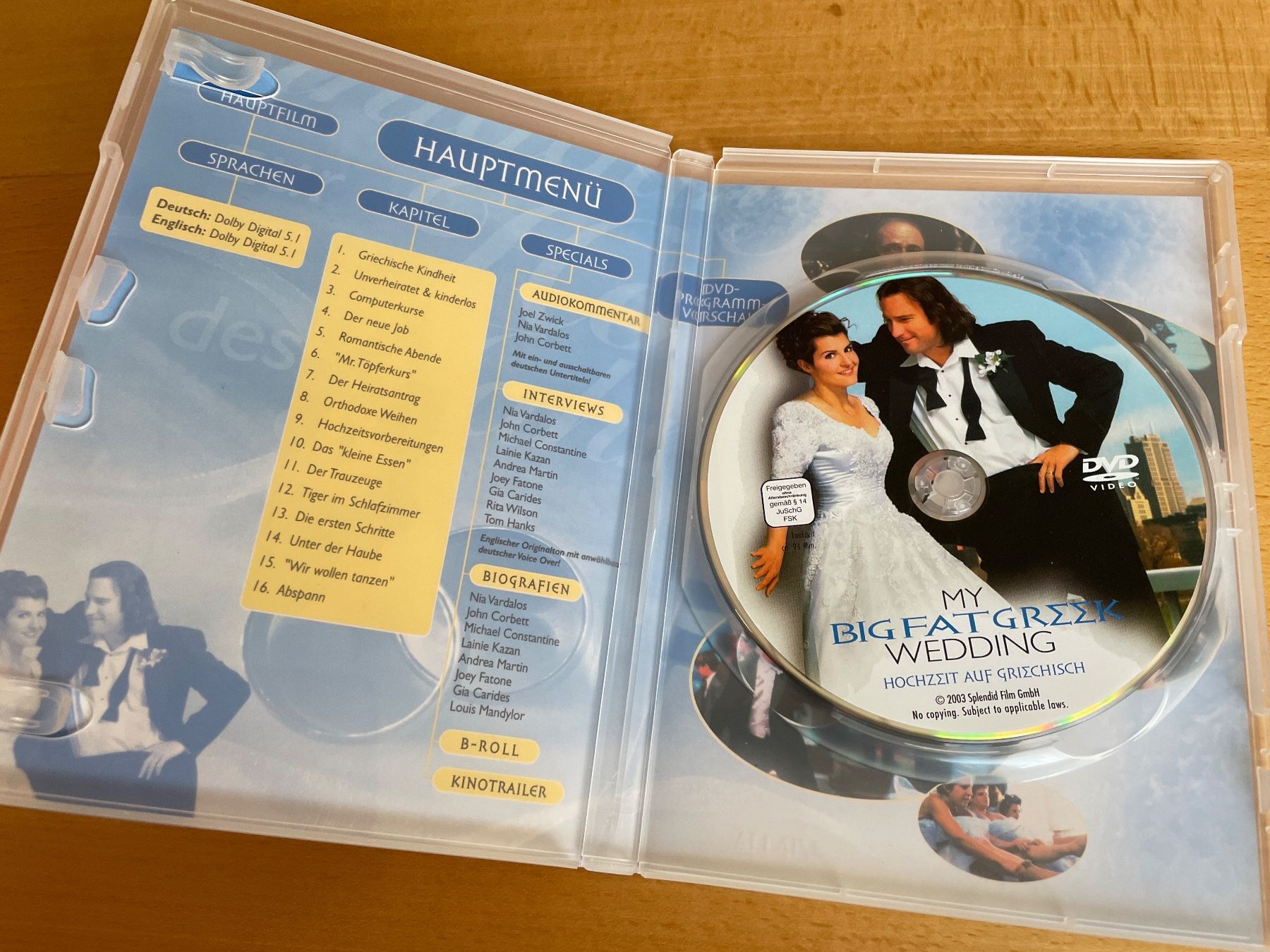 Tutti i DVDs: My big fat greek wedding DVD – Usato da Zwingen venduto da veilchen_123 2