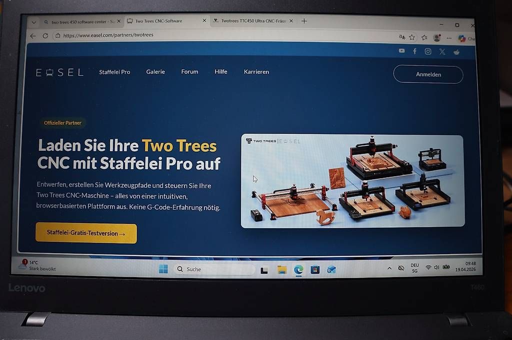 Tutte le macchine: CNC TreeTwoo450 – Usato da Noflen BE venduto da walter1549