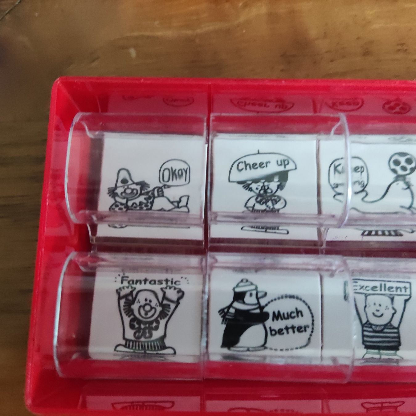 Timbri: Ravensburger Set Belohnung Stempel englisch – Usato da Solothurn venduto da Csw1 2