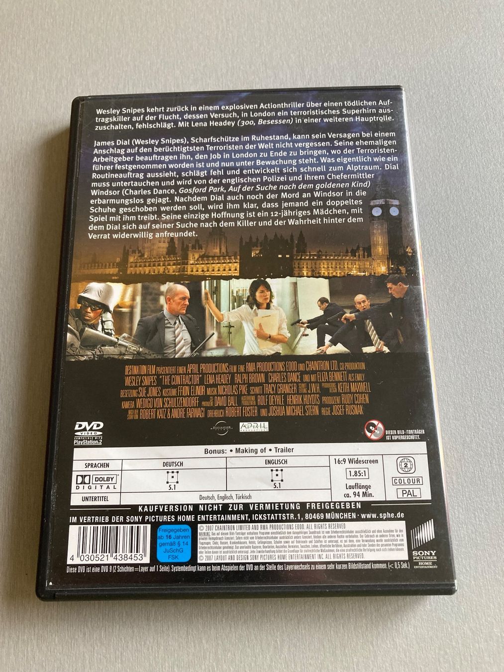 Tutti i DVDs: DVD »Doppeltes Spiel« mit Wesley Snipes – Usato da Wald ZH venduto da Liedermacher 2