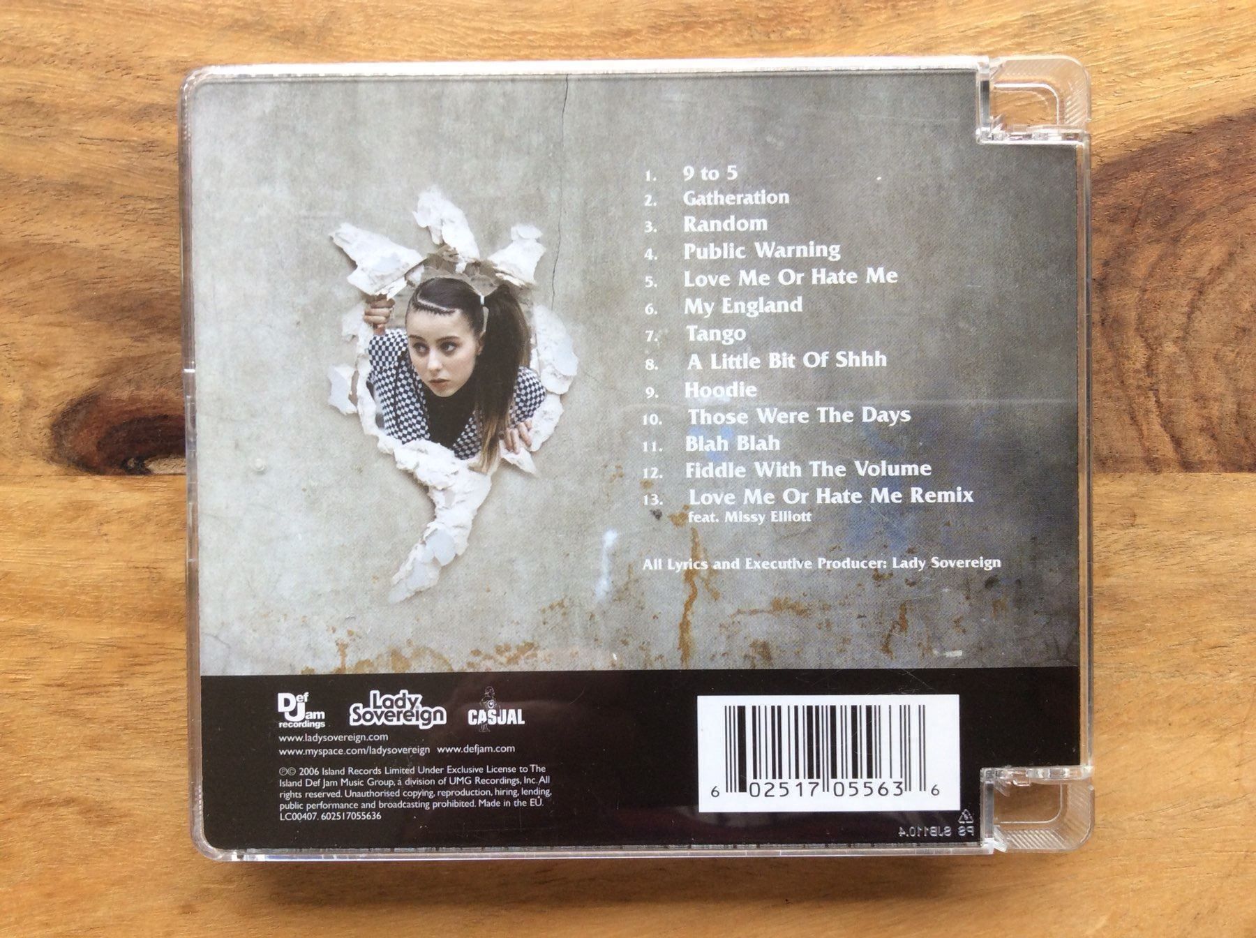 CD: CD Lady Sovereign - Public Warning – Usato da Horgen venduto da flyingpenguin2000 2