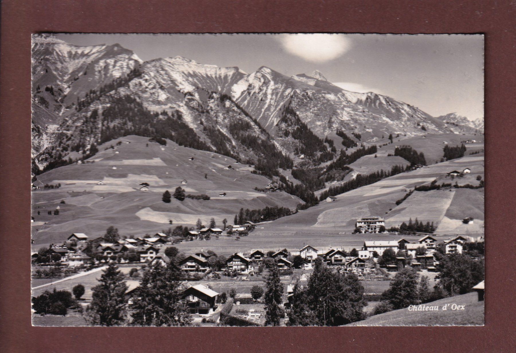 Cartoline postali: CHÂTEAU D'OEX – Usato da Pully venduto da nicecards