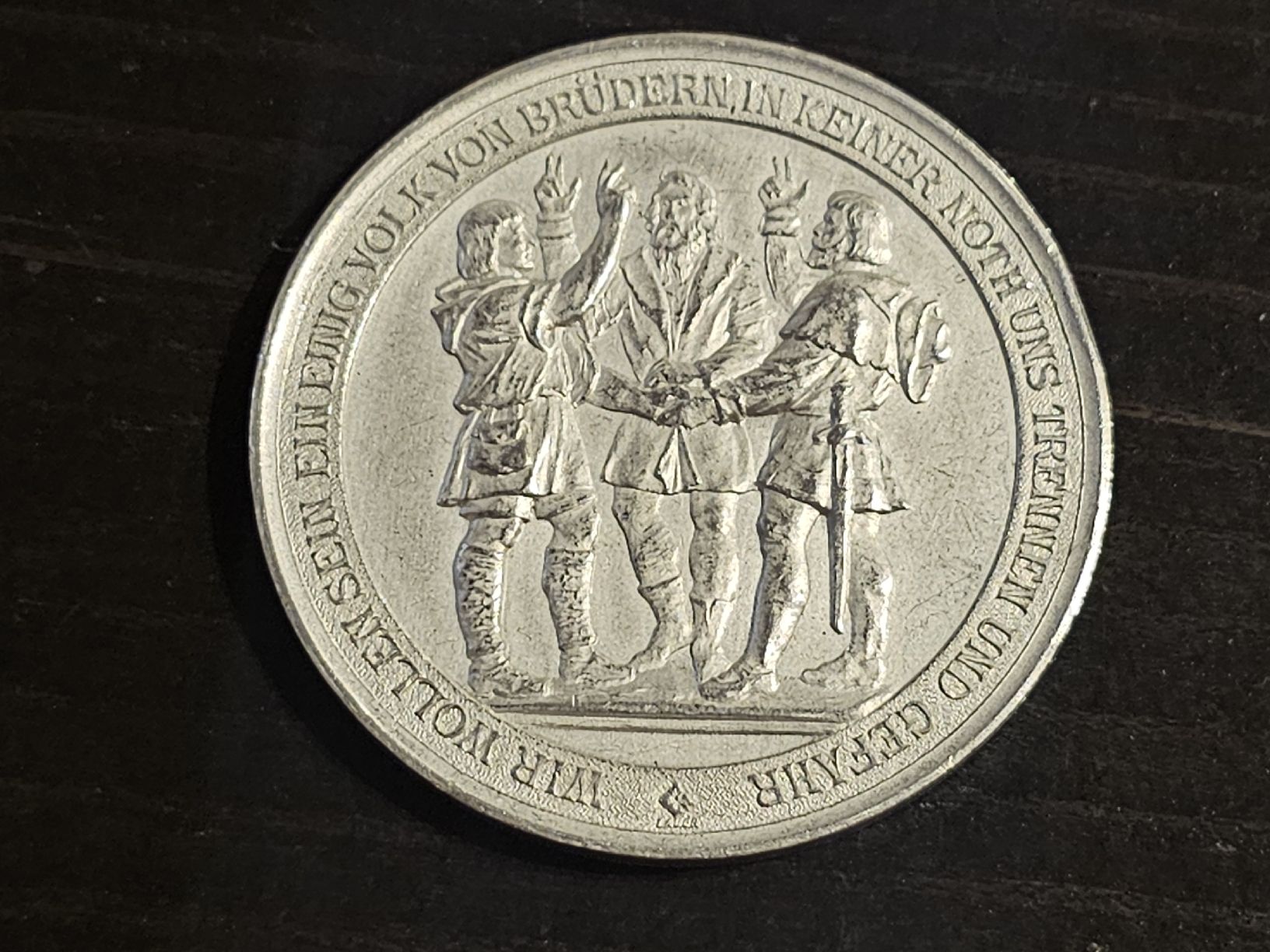 Medaglie: 600 Jahrfeier der Eidgenossenschaft 1891 – Usato da la neuveville venduto da houeka