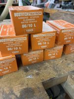 Bostitch Textron Agrafen 86/10 L, ca. 7 Boxen, Top!