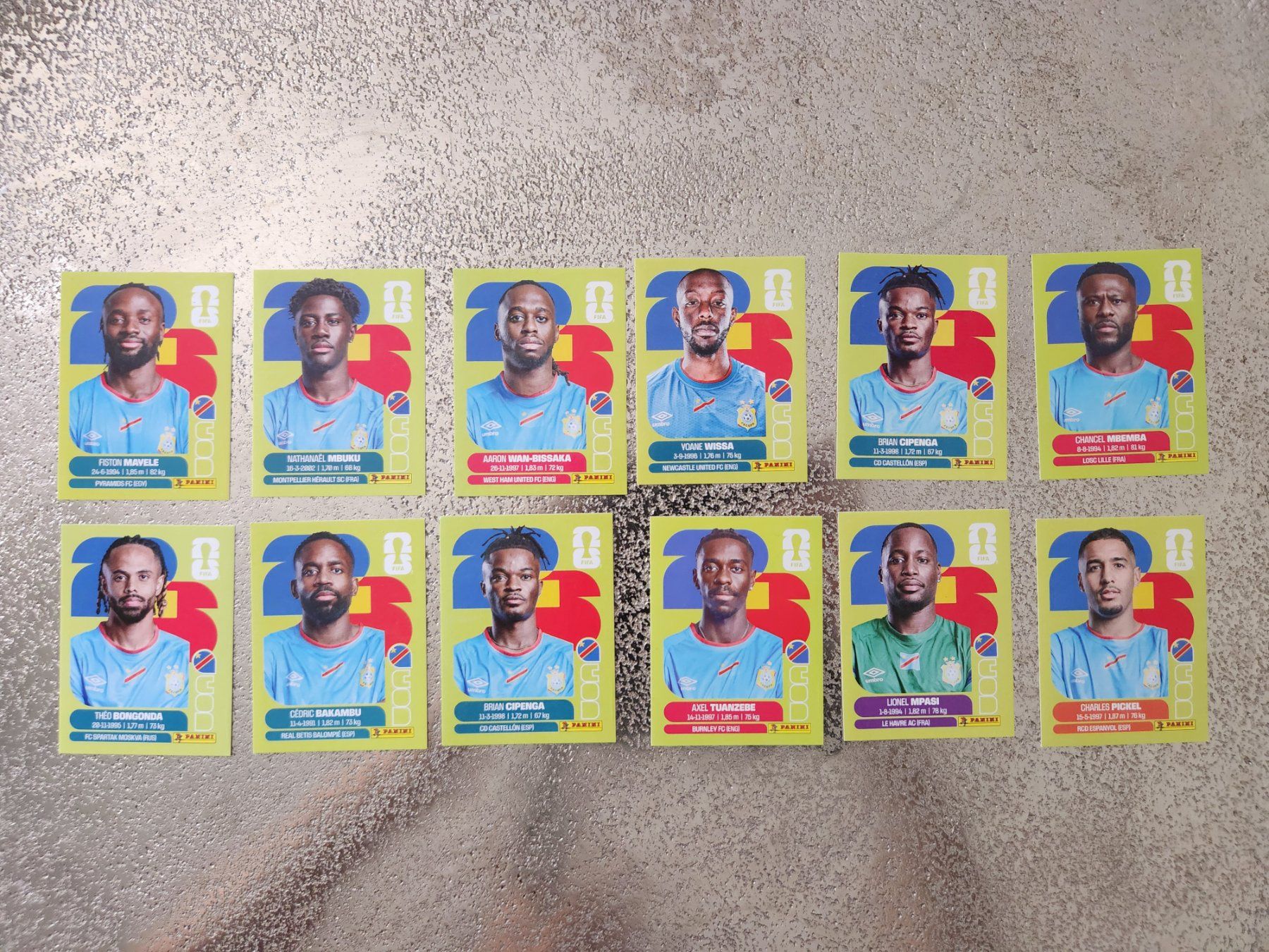 Panini Cartes à collectionner: Panini WM 2026 - DR Kongo – Neuf (Voir description) à Oftringen par Leleni