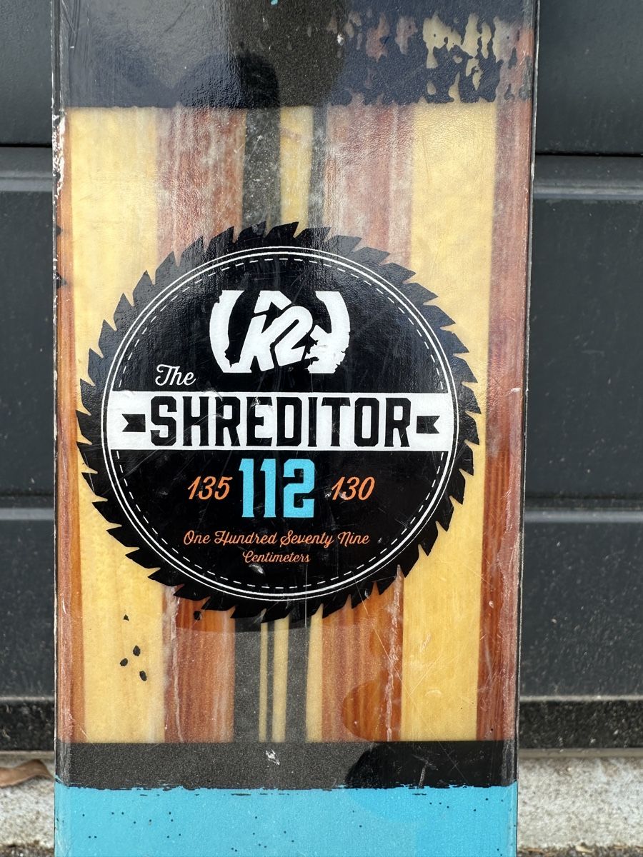 K2 Sci: K2 Shreditors 179 cm et Marker Griffon 13 – Usato da Arvillard (Salins) venduto da gae_mbx7 2