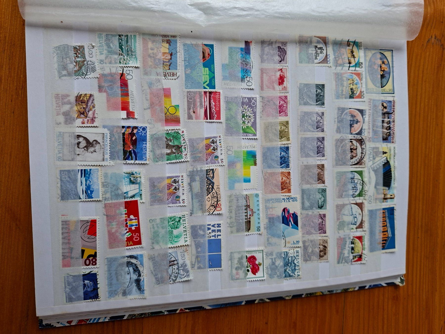 Tutti i francobolli: Briefmarken Steckalbum – Usato da Märwil venduto da mauro14.19 2