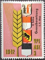 Soldatenmarke 2.WK, Verpflegungs Abt 3, Aufdr, Wi Vpf 41