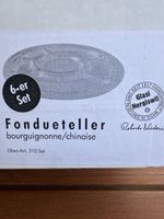 Glasi Hergiswil Fondueteller 6er Set in Originalbox