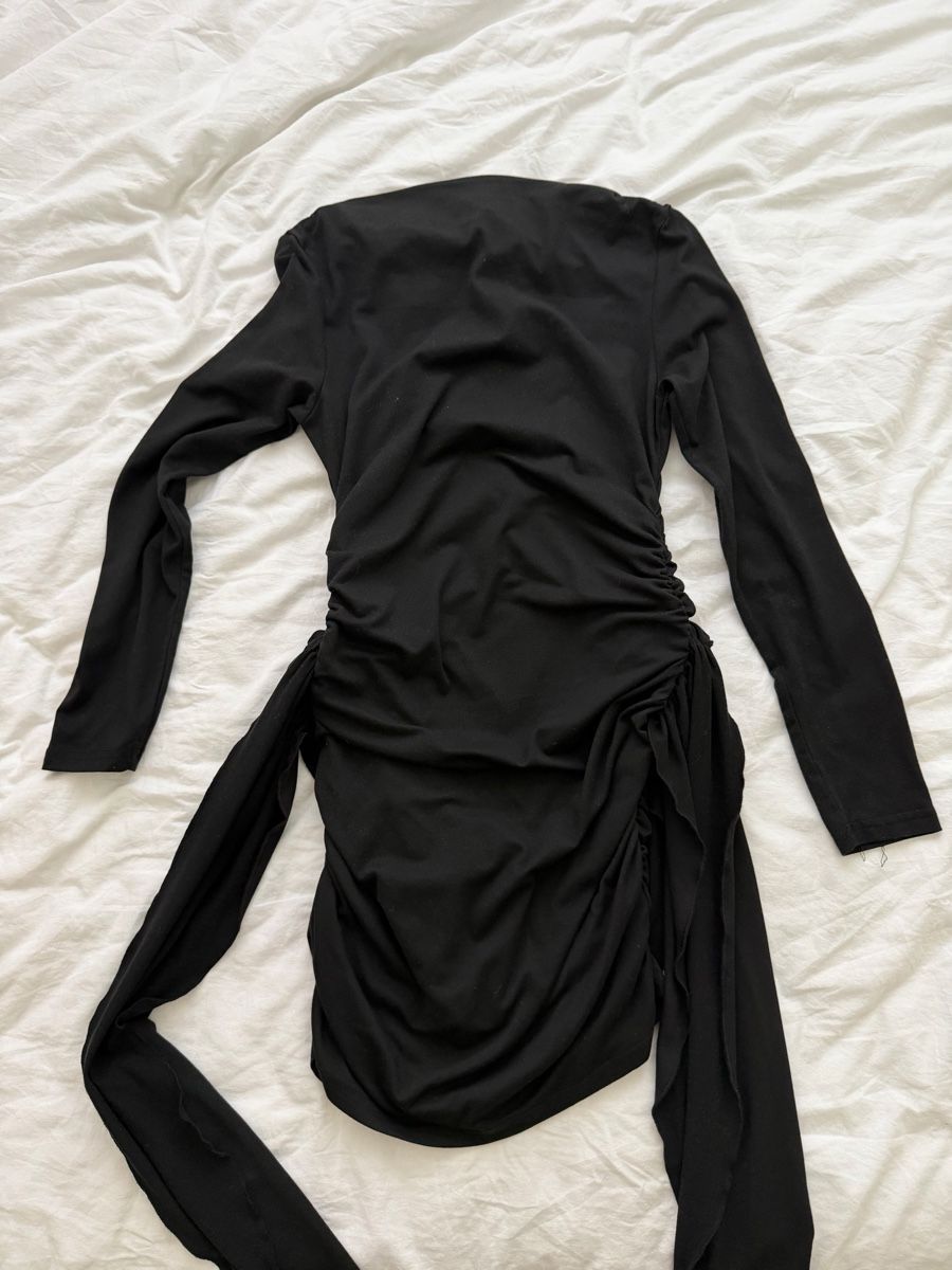 Shein Vestiti: Figurbetontes schwarzes Kleid, Gr. S – Usato da Affoltern am Albis venduto da ble_z7fj 1