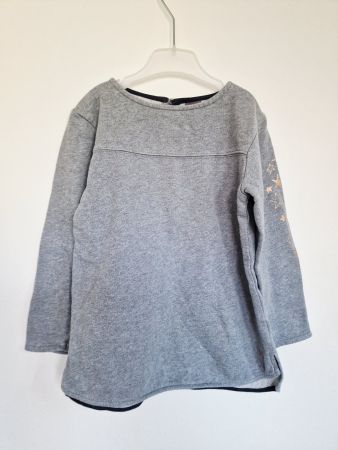 Mädchen Pullover Naturaline Gr. 110 4-5Y 100% Bio Baumwolle