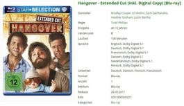 Hangover - Extended Cut [Blu-ray]