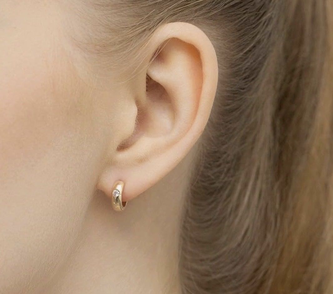 Boucles d'oreille: Kinder Gold Ohrringe 333  – Neuf avec emballage d'origine à Hemmental par MeinGold1 1