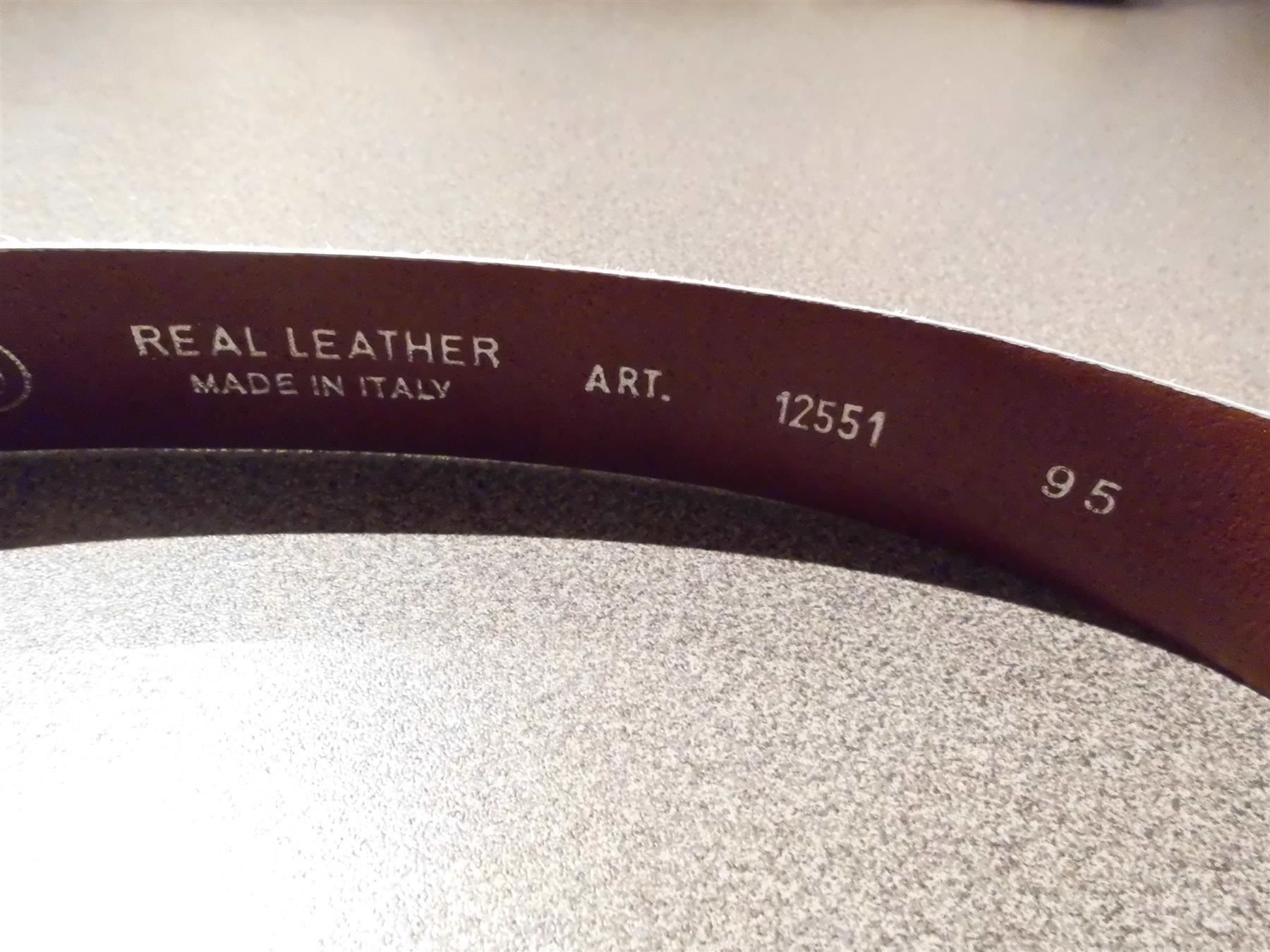 Gürtel: Gürtel weiss/silbrig, Real Leather, Made – Gebraucht aus Zürich von abraxas1291 1