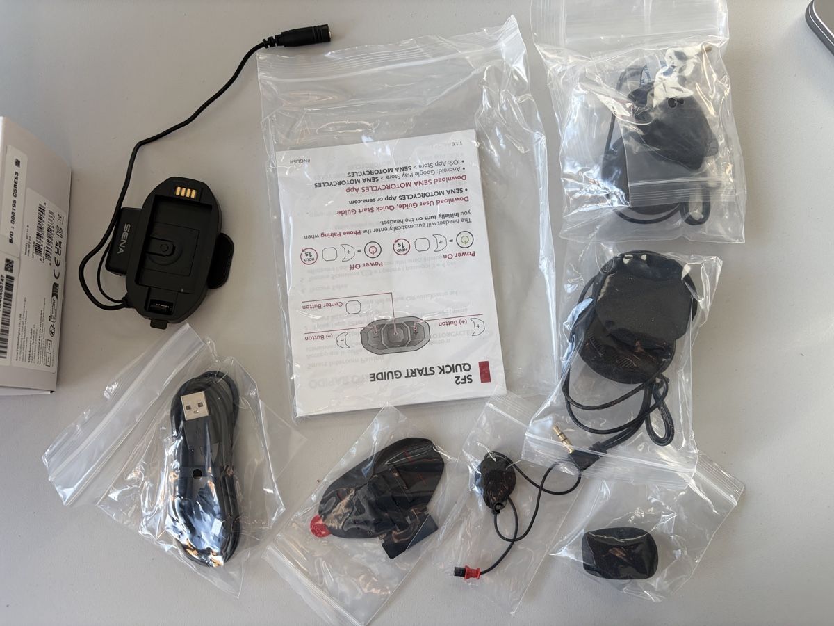 Sena Cuffie: Sena SF2 Helmkommunikation – Usato da Rechthalten venduto da Protechzoom 2