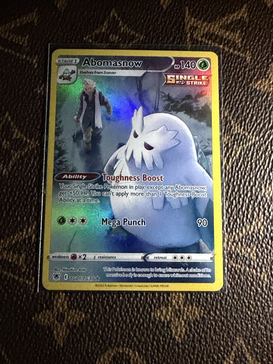 Pokémon Cartes à collectionner: Pokemon Abomasnow #TG01 – Neuf (Voir description) à Lugano par Pokemon_LVGA 2