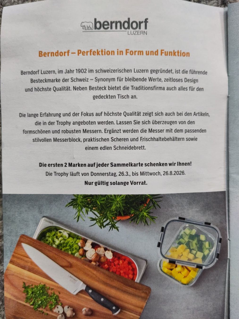 Coop Sammelmarken & -punkte: 7 volle Küchen Trophy Karten (Coop) – Neu (gemäss Beschreibung) aus Uettligen von Donroli 1