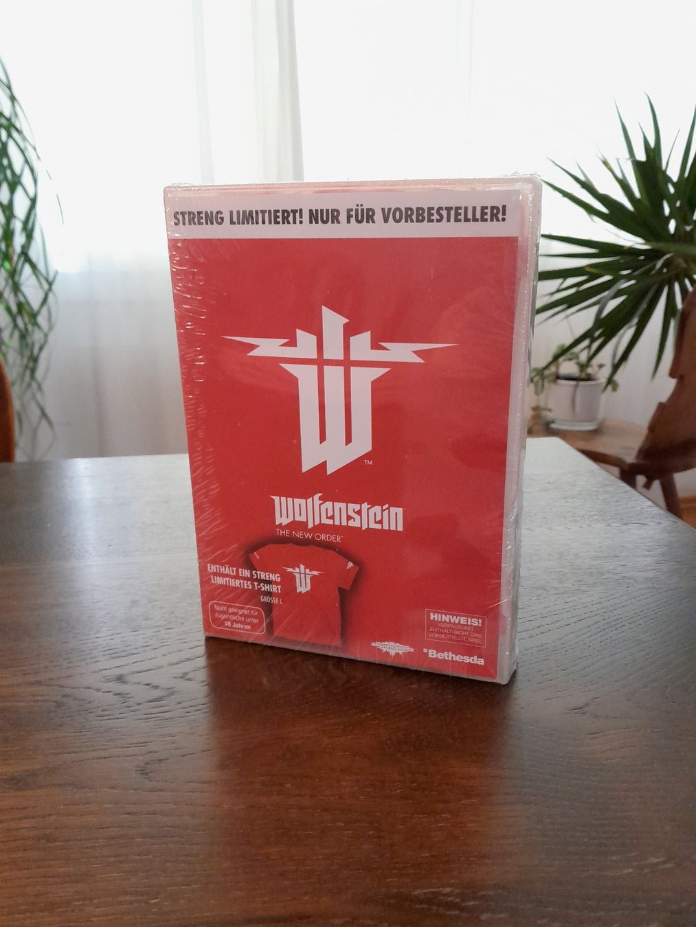 Giochi: Wolfenstein 'The New Order' T-Shirt // OVP! – Nuovo e nell'imballaggio originale da Liestal venduto da ReGaRicardo