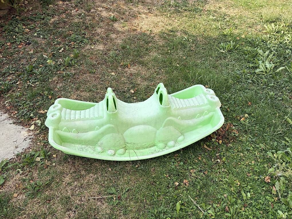 Autre balançoires de jardin: Krokodil Boden-Schaukel – D'occasion à Dinhard par Raff1986