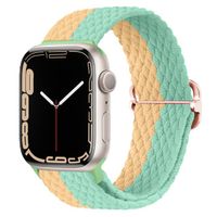 Armband für Apple Watch 42 / 44 / 45 / 49 mm - Hellgrün/Gelb