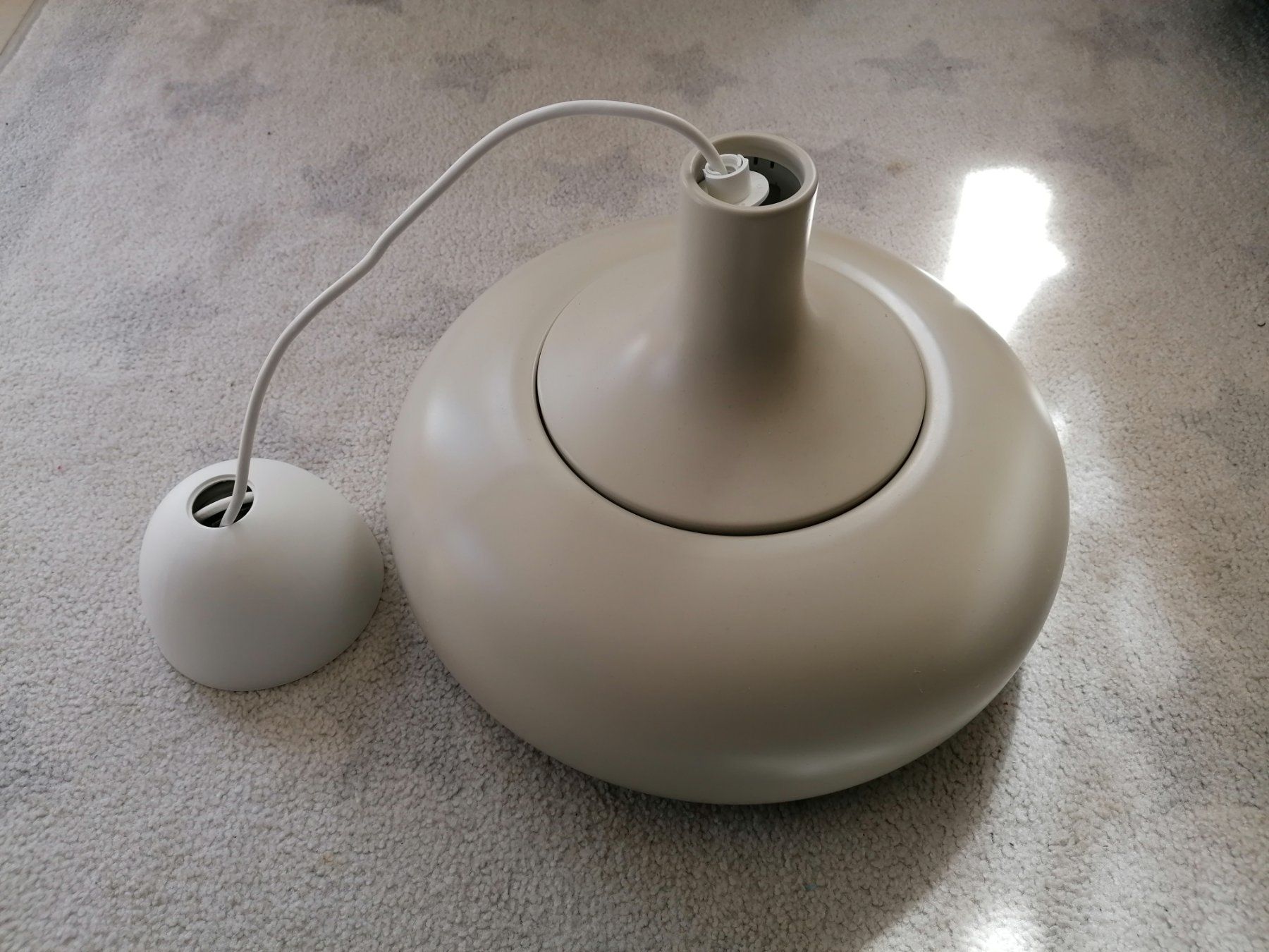 Lampen: Ikea Hängelampe Växjö grau – Gebraucht aus Kaltbach von Rapunzel1987