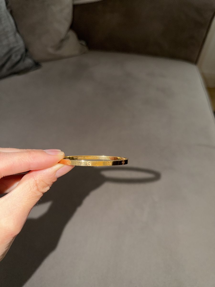 Cartier Armbänder & -reifen: Cartier Love Bracelet small Grösse 17 – Gebraucht aus Wetzikon ZH von ALENARA 5
