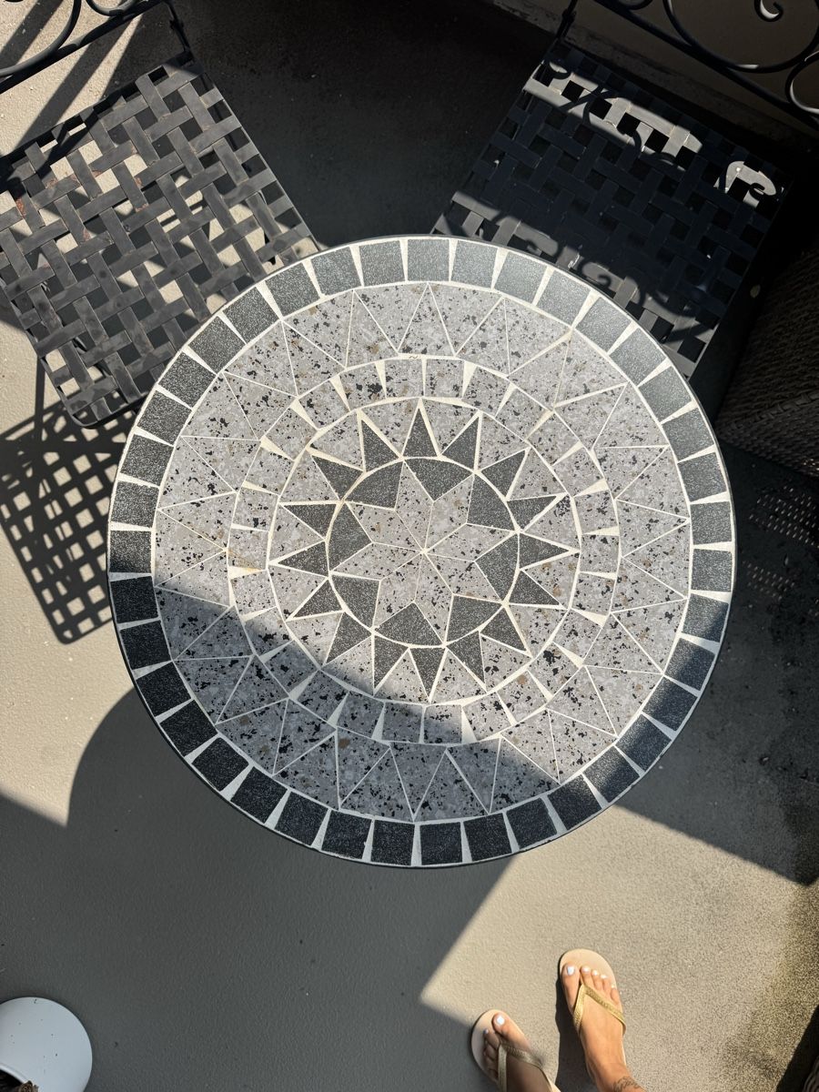 Tischset: Bistroset - Mosaik-Tisch & 2 Stühle – Gebraucht aus Lachen SZ von Chiara_Rico_Nosiadek 1