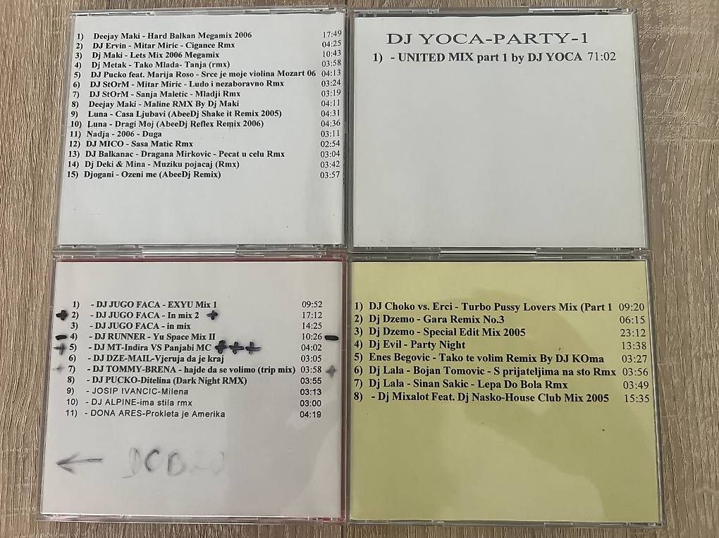 CDs: Balkan Megamix x Remix 1 rare 4 cds – Gebraucht aus Zofingen von Kolega01 3