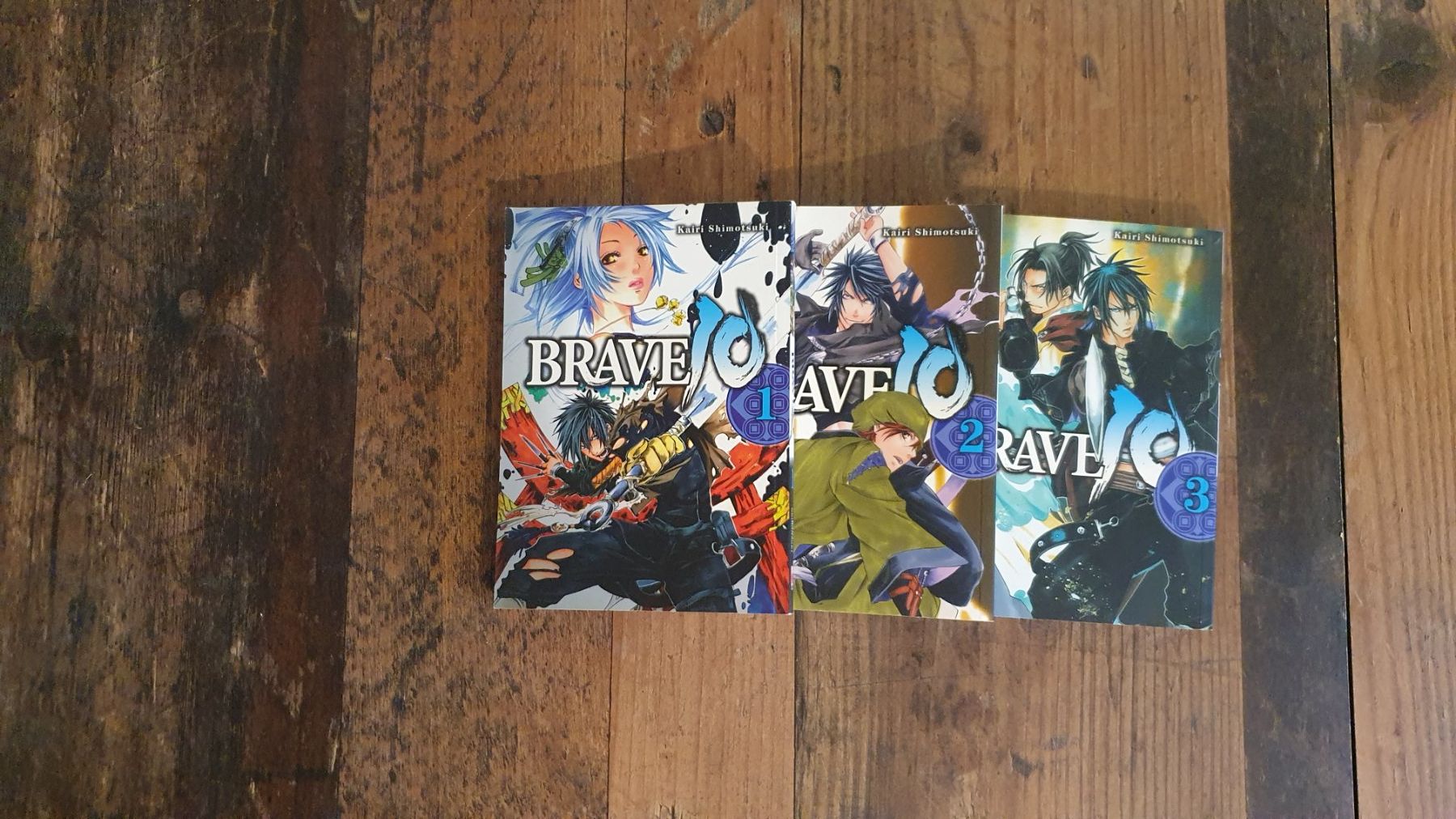 Fumetti: Brave 10 1-3 – Usato da Pratteln venduto da lookatherizinosaurus 2
