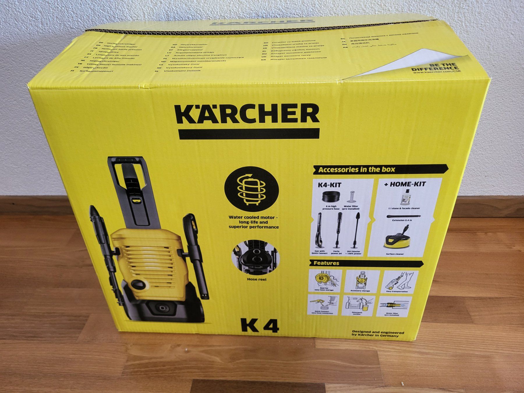 Kärcher Nettoyeurs à haute pression: Kärcher K 4 WCM Premium Home – Neuf avec emballage d'origine à Winterthur par Tonton4u