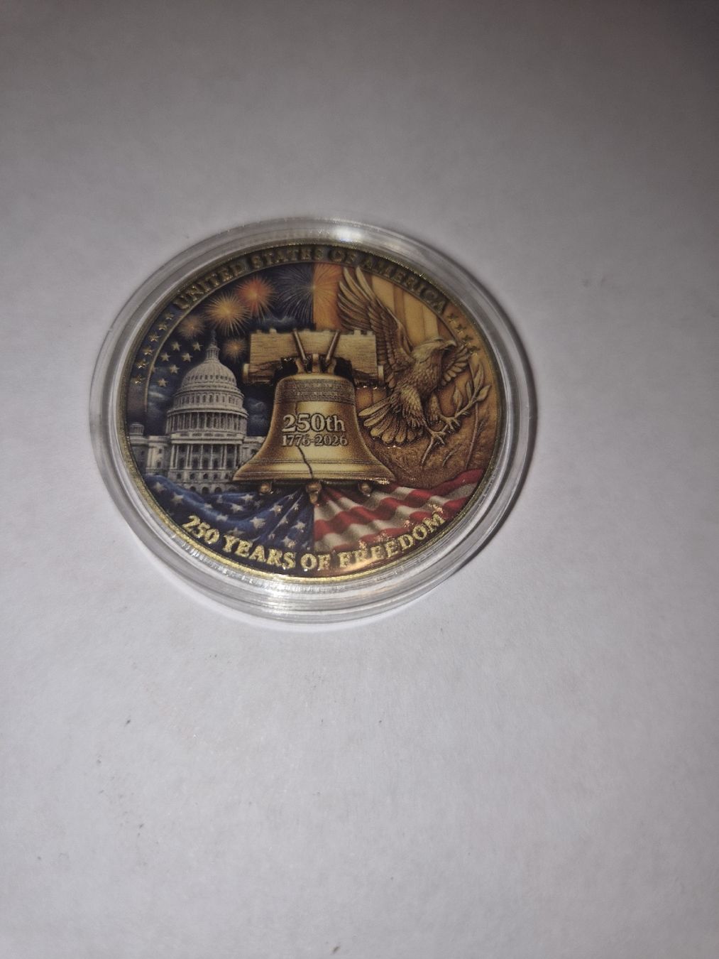 Tutti le monete: Pièce commémorative 250 ans USA – Nuovo (secondo la descrizione) da Senèdes venduto da hen_fw8b