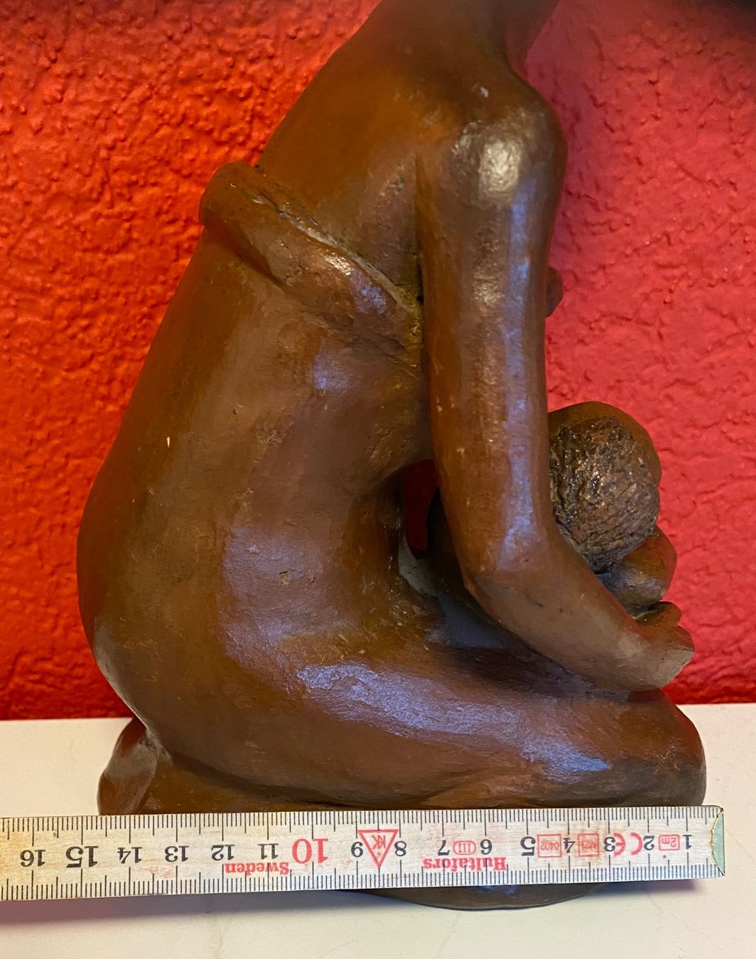 Sculture & Statue: Mutter mit Kind, Skulptur, Handarbeit Unikat .Keramik – Usato da Zäziwil venduto da Emlea 6