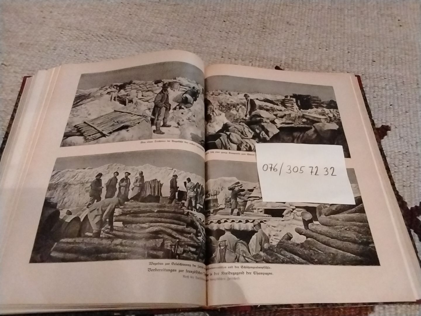 Bücher: Bücher antik vom 1. Weltkrieg – Gebraucht aus Stadel von Nwt 8