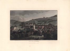 Gais Stahlstich von Huber